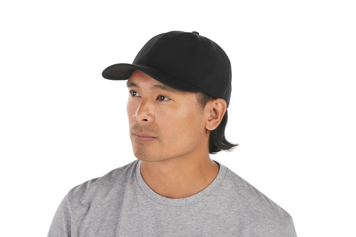 recycled-poly-dad-hat-h2 WebPDP-HAT004002_Recycled_Poly_Dad_Hat_Black_Studio_Harper_Studios_0723_Side__HAT004002OS.jpg