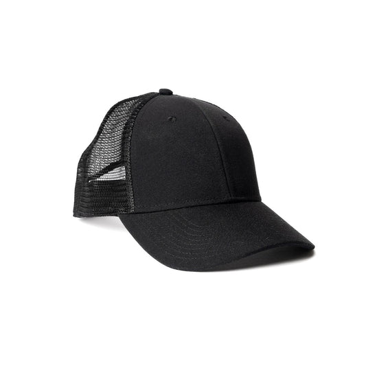 recycled-poly-low-profile-trucker-hat-v7 Web_PDP-LowProfileTruckerHat_Studio_Front_Black.jpg